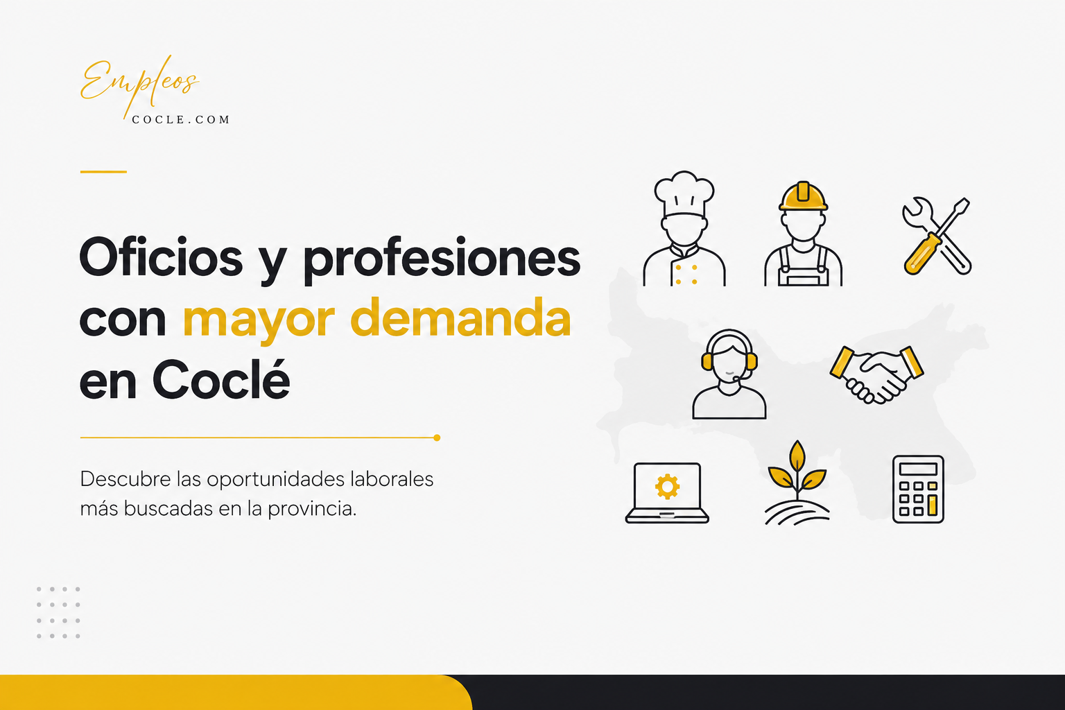 Oficios y profesiones con mayor demanda en Coclé: oportunidades laborales en 2026